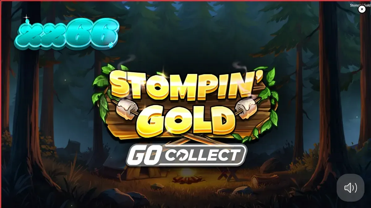 Cena vibrante da floresta com os personagens yetis Biggie e Boogie em Stompin' Gold GO Collect
